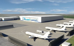 Boeing Charleston Site Rendering