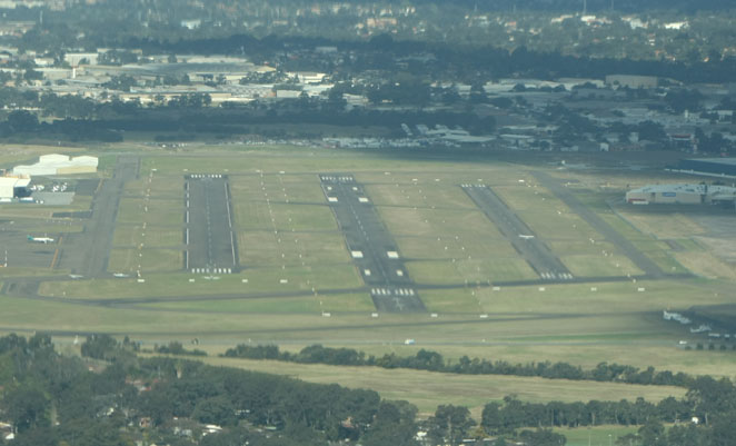 Bankstown Airport from the air. (Paul Sadler)