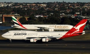 Qantas says the QF & EK partnership is paying off for regional centres. (Rob Finlayson)