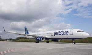 JetBlue has taken delivery of its first A321.