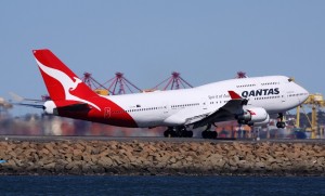 The AWU describes Qantas's move to send 747 maintenance offshore as "short sighted and lazy". (Andrew McLaughlin)