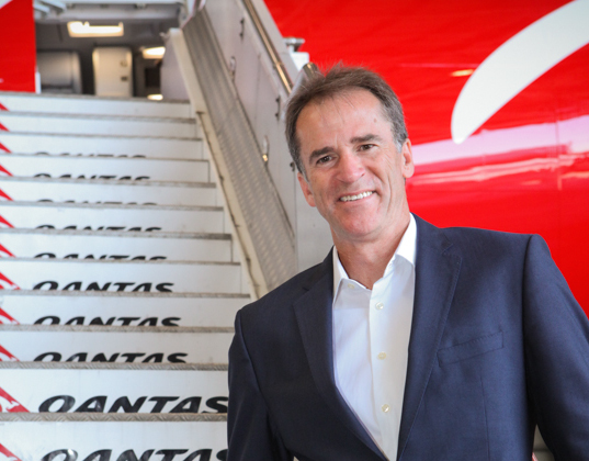 Lyell Strambi has been running Qantas Domestic since July 2012. (Qantas)