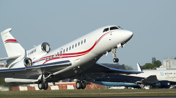 A Dassault Falcon 7X is one example of an aircraft included on the new list. (Dassault)