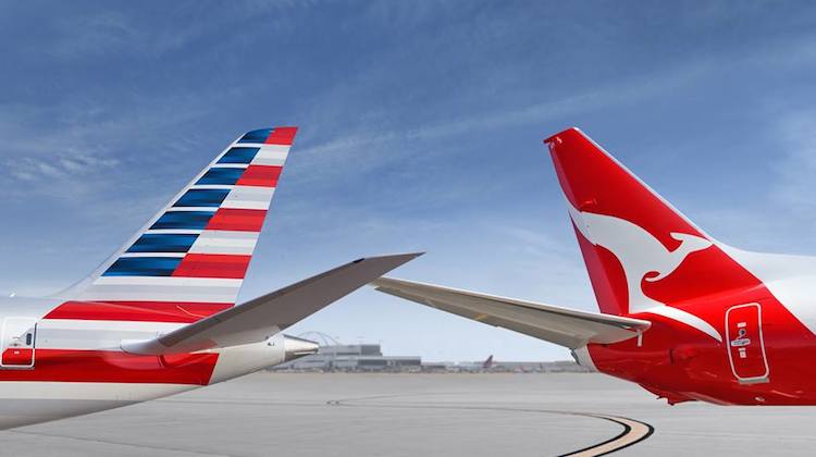 American Airlines and Qantas have expanded their trans-Pacific alliance. (American)