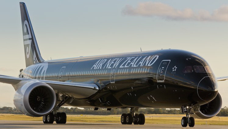 Air NZ 787-9 Dreamliner in Perth copy