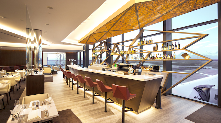 A supplied image of Etihad's Melbourne Airport lounge. (Etihad)