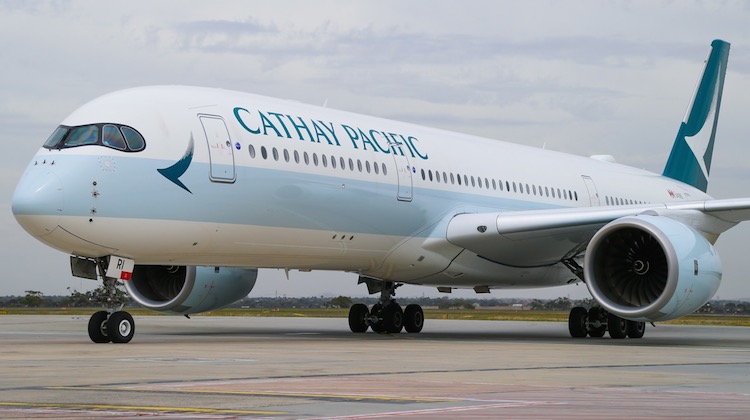 Cathay plans to operate the A350-900 to Brisbane from the end of March 2017. (Victor Pody)