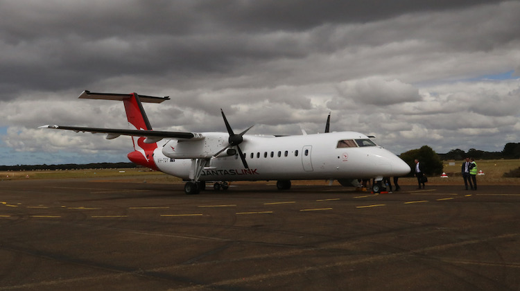 QantasLink returned to Kangaroo Island in December 2017. (Ryan Hothersall)