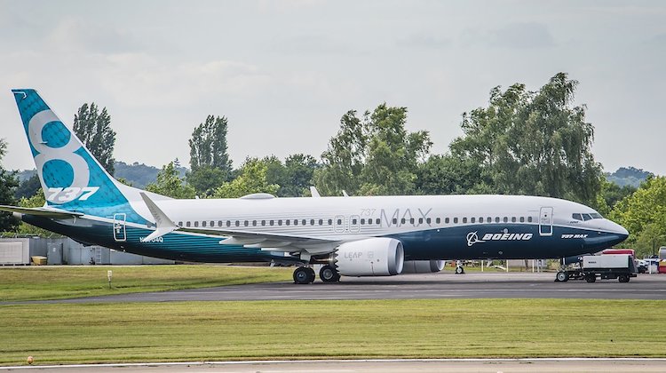 A file image of a Boeing 737 MAX 8. (Boeing/Twitter)