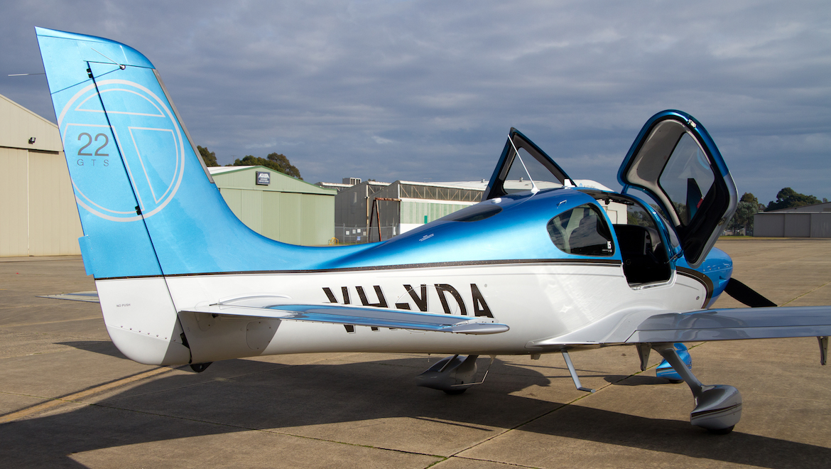 The Cirrus SR22T GTS G5 combines style and substance. (Seth Jaworski)
