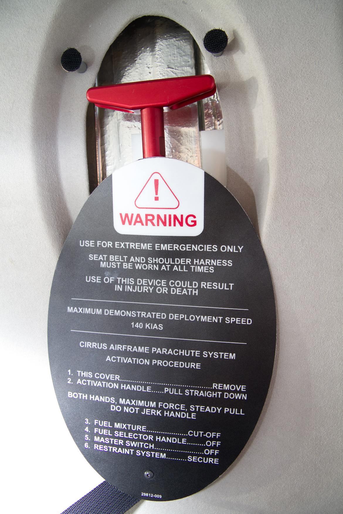 As the sign says, use only in the case of extreme emergencies. (Seth Jaworski)