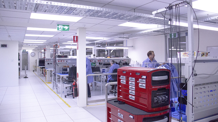 The JORN hardware integration facility. (BAE Systems Australia)