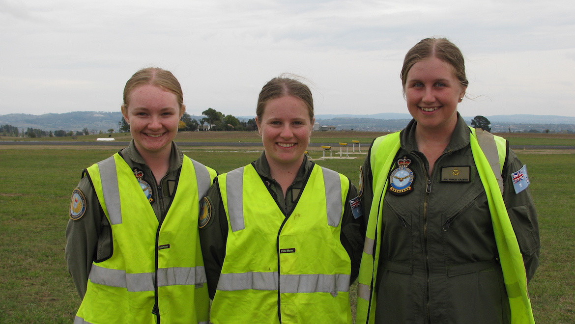 AIRMSHL Geoff Brown says 38 per cent of the 7,000 AAFC members are girls and gliding is a great way to get more women involved in flying. (Australian Aviation(