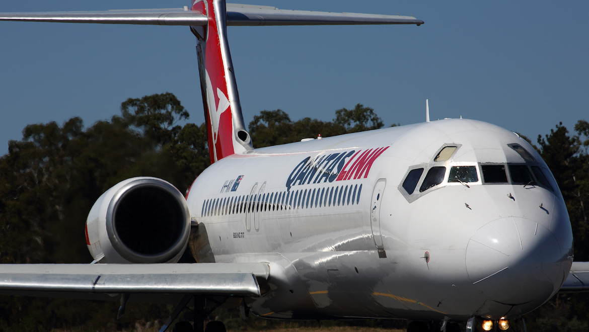 QantasLink 717 heavy maintenance is being shifted out of Canberra to Singapore. (Rob Finlayson)