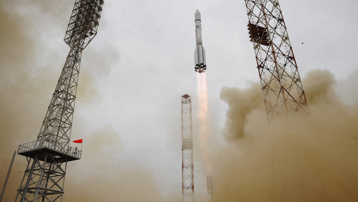The launch is planned to be aboard a Russian Proton rocket. (Effective Space Solutions/Stephane Corvaja)