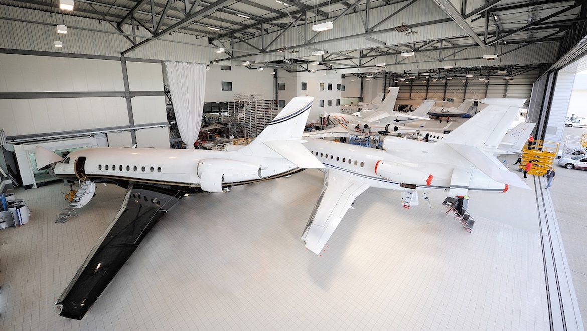 European maintenance provider TAG, another example of Dassault’s growing MRO reach. (TAG)