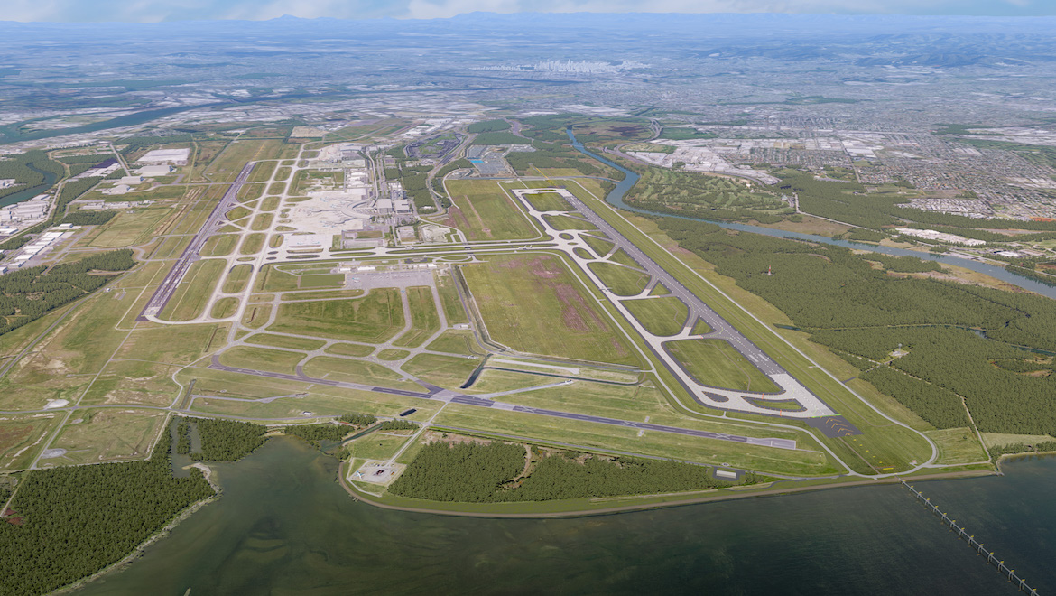 Brisbane Airport's new parallel runway will be operational in 2020. (Brisbane Airport)