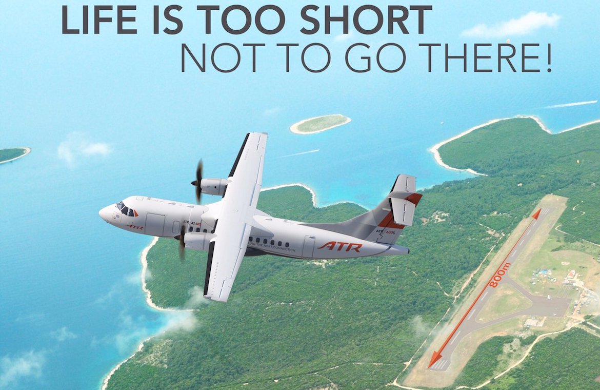Promotional material on the ATR 42-600S. (ATR)