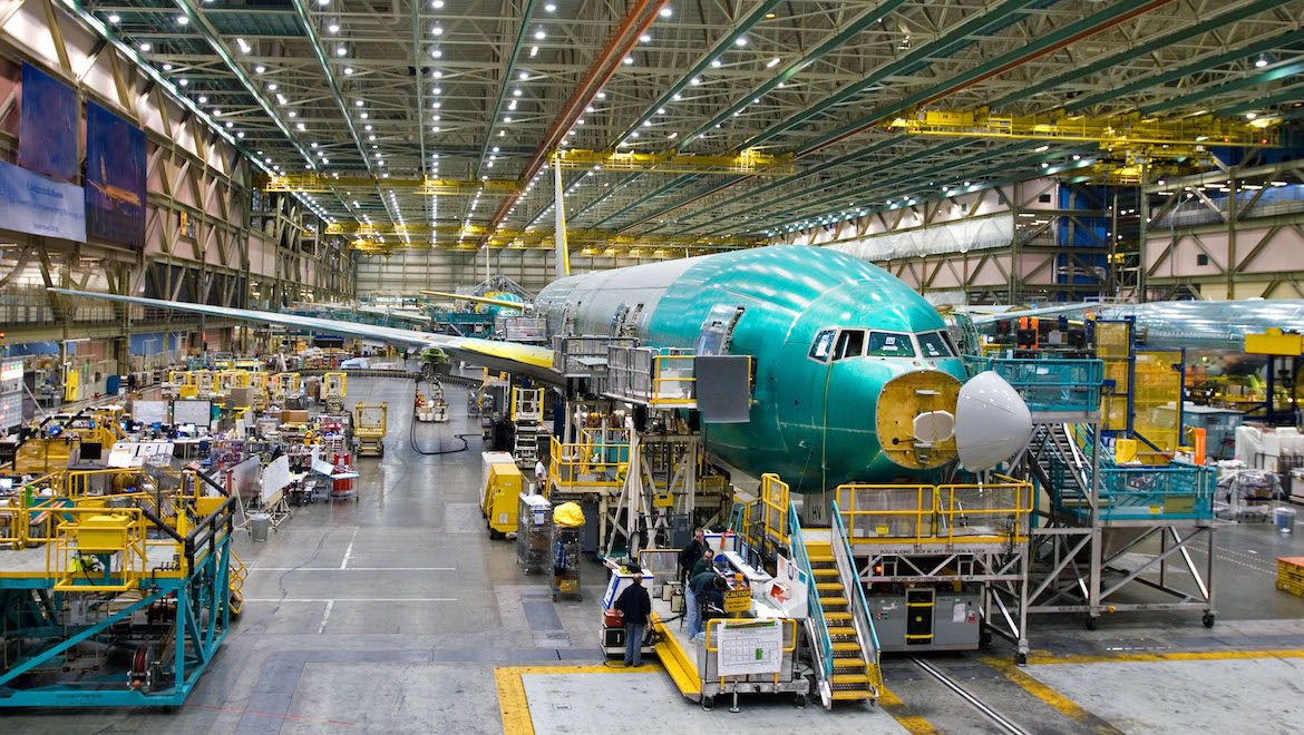 oeing increased production from five 777s per month in 2010 to seven per month by mid-2011, with plans to reach 8.3 per month by early 2013. (Boeing)