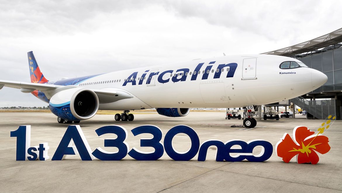 Aircalin's first Airbus A330-900. (Airbus)