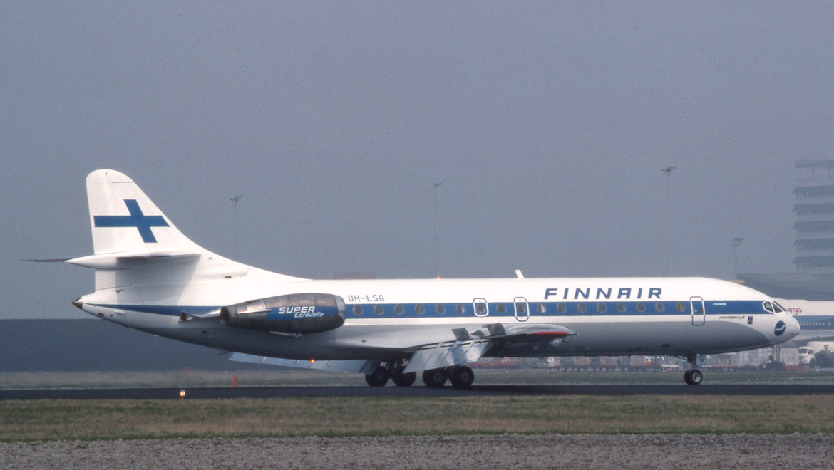The Sud Aviation Caravelle was a predecessor to the Airbus A300. (Australian Aviation archive)