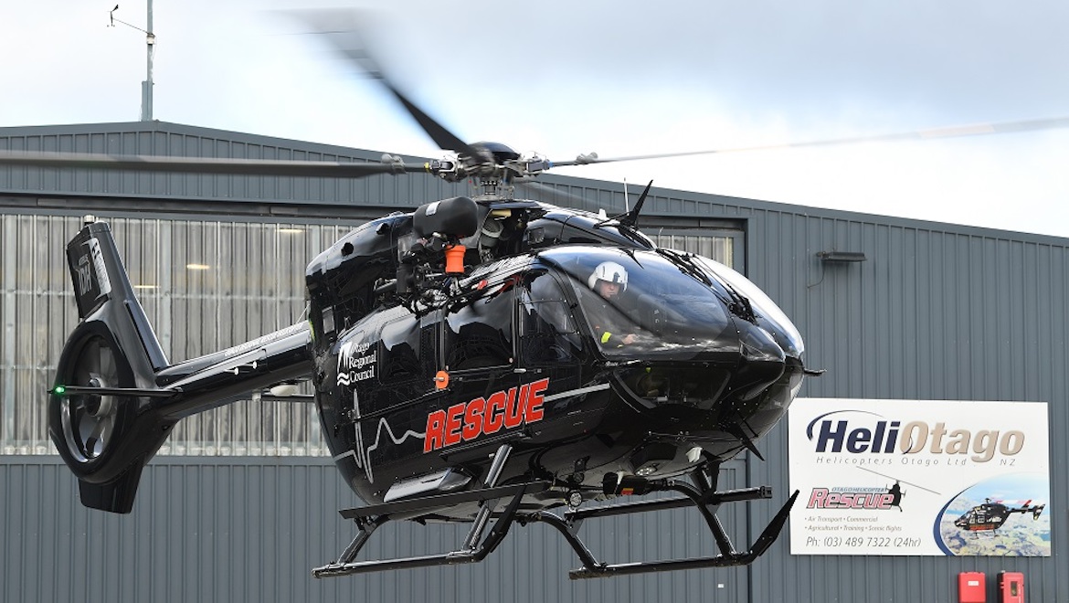 A supplied image of the Airbus H145 helicopter for New Zealand. (Airbus)