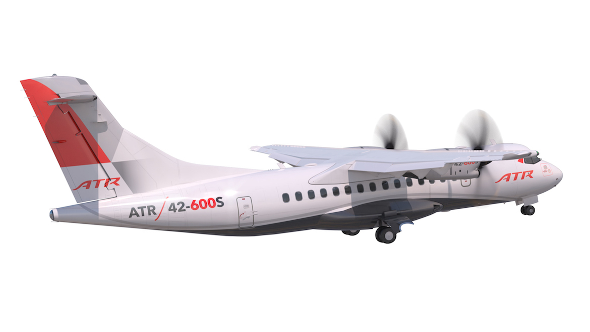 An artist's impression of an ATR 42-600S. (ATR)