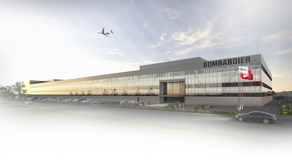 An artist's impression of the facility to be built at Toronto Pearson.